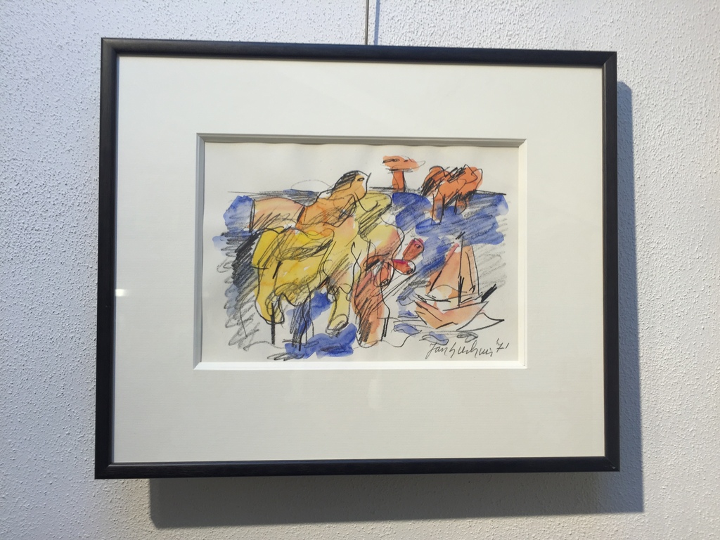 JAN SIERHUIS Originele aquarel kopen? Bied vanaf 1!