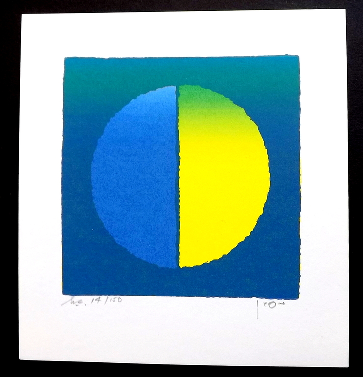 Hon Chi Fun (Han Zhixun) 3x gesigneerde kleuren litho - 1985.  kopen? Bied vanaf 1!