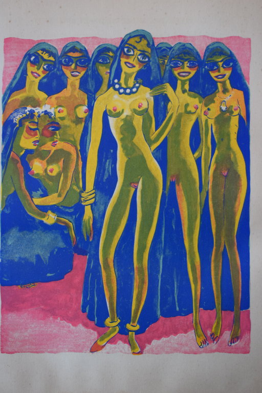 Kees van Dongen - Houtgravure - Les Voiles Blues kopen? Bied vanaf 35!