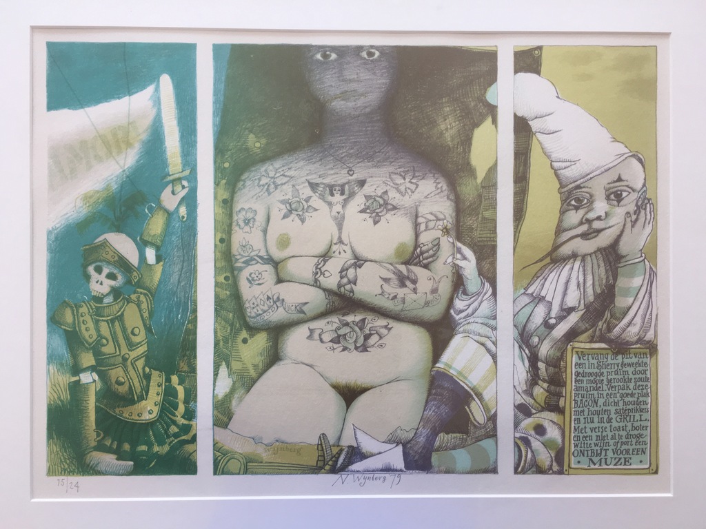 Nicolaas Wijnberg: Kleurenlitho,  kopen? Bied vanaf 150!