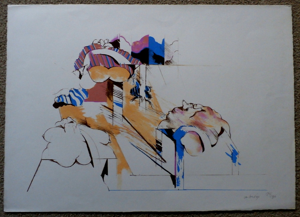 Pierre van Soest - kleurenlitho - 1969 kopen? Bied vanaf 45!