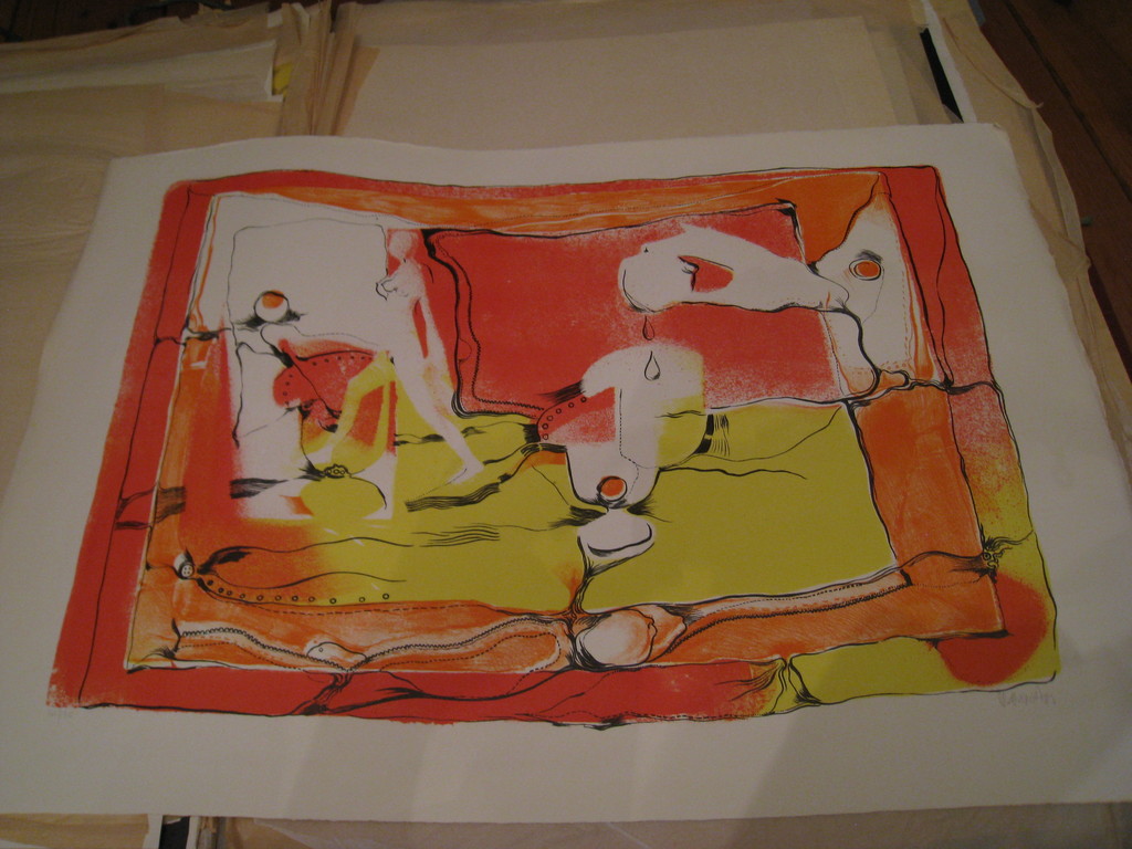 Michel Cardena, litho, 'zomerlimonade' kopen? Bied vanaf 45!