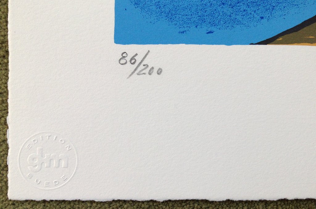 Corneille, Originele kleurenlitho uit 1996, Handgesigneerd kopen? Bied vanaf 220!