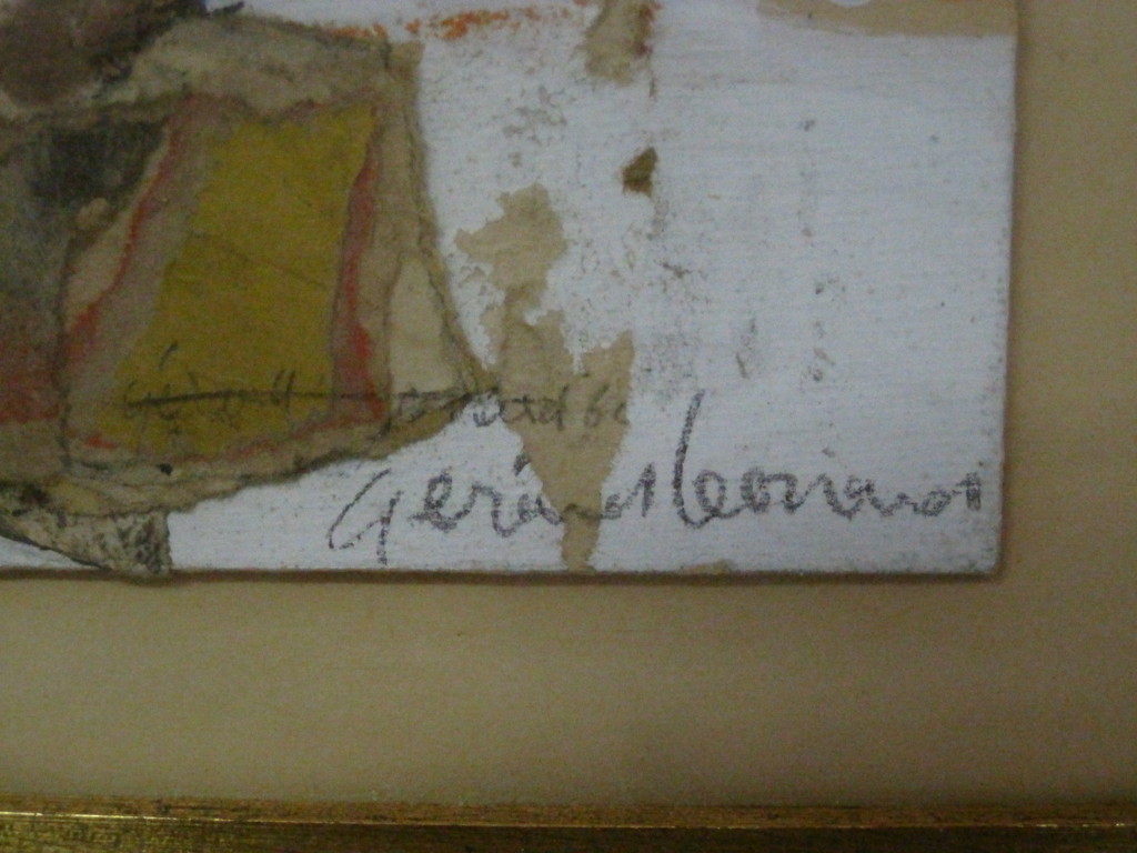 G.L. vd Eerenbeemt (1936-2011) gem.techniek "schroot op tafel" 1960 gesigneerd kopen? Bied vanaf 1!