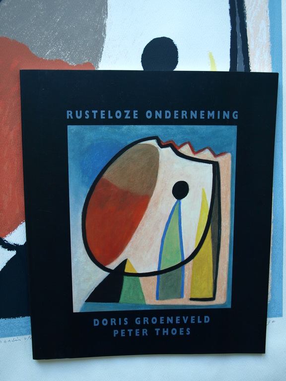 Doris Groeneveld (1938-2016) : Zeefdruk + Boek – gesigneerd –1990 –oplage 21 ex. kopen? Bied vanaf 1!
