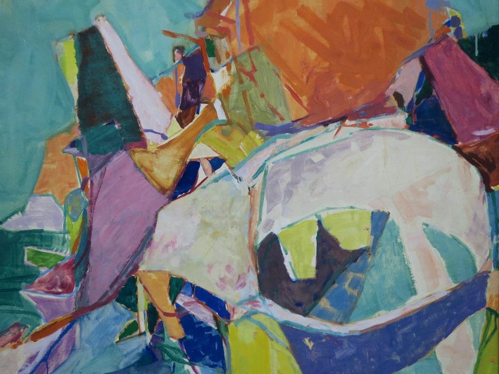 Ronald Abram: Acryl op doek, IV - Ingelijst (Groot) kopen? Bied vanaf 1!