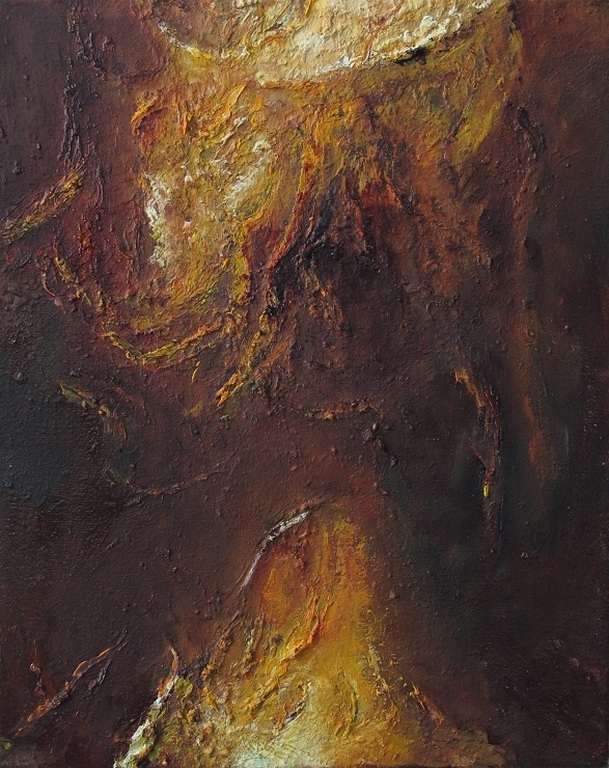 Ineke Van der Wal,'These are the days', 2015 olieverf op doek , 30x24cm kopen? Bied vanaf 25!