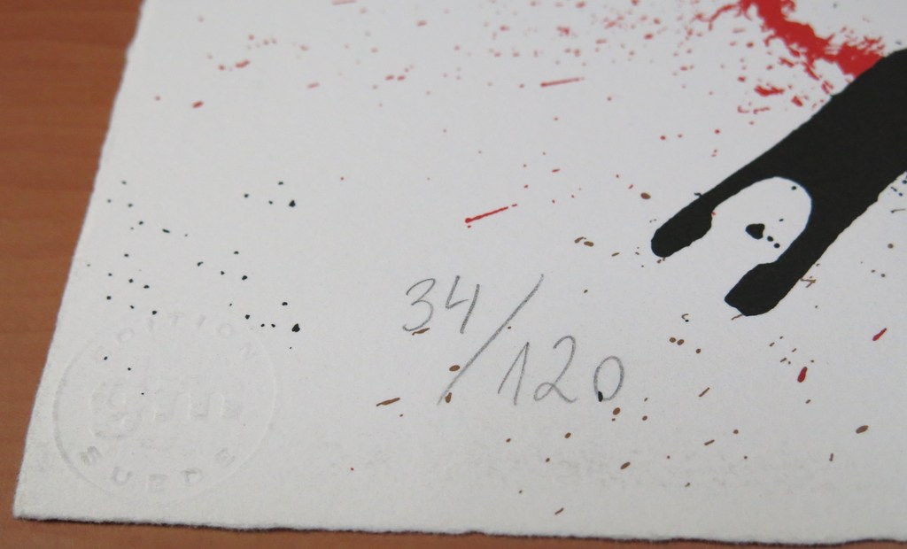 Arman: Zeefdruk, Melody for Strings III (groot!) kopen? Bied vanaf 160!