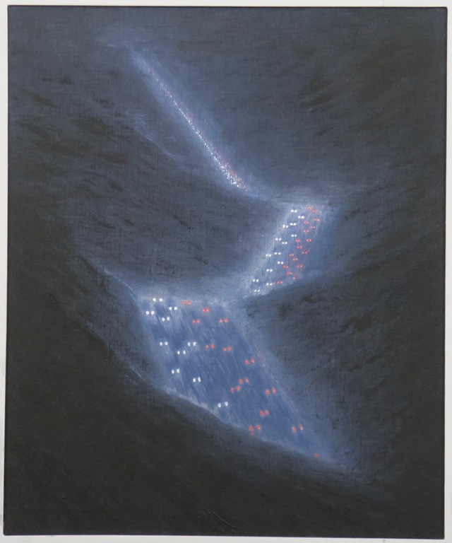 Jeroen Henneman: Olieverf op doek, Zevengebergte - Ingelijst kopen? Bied vanaf 500!