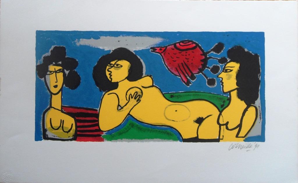 Corneille : drie naakten verkocht voor € 65!