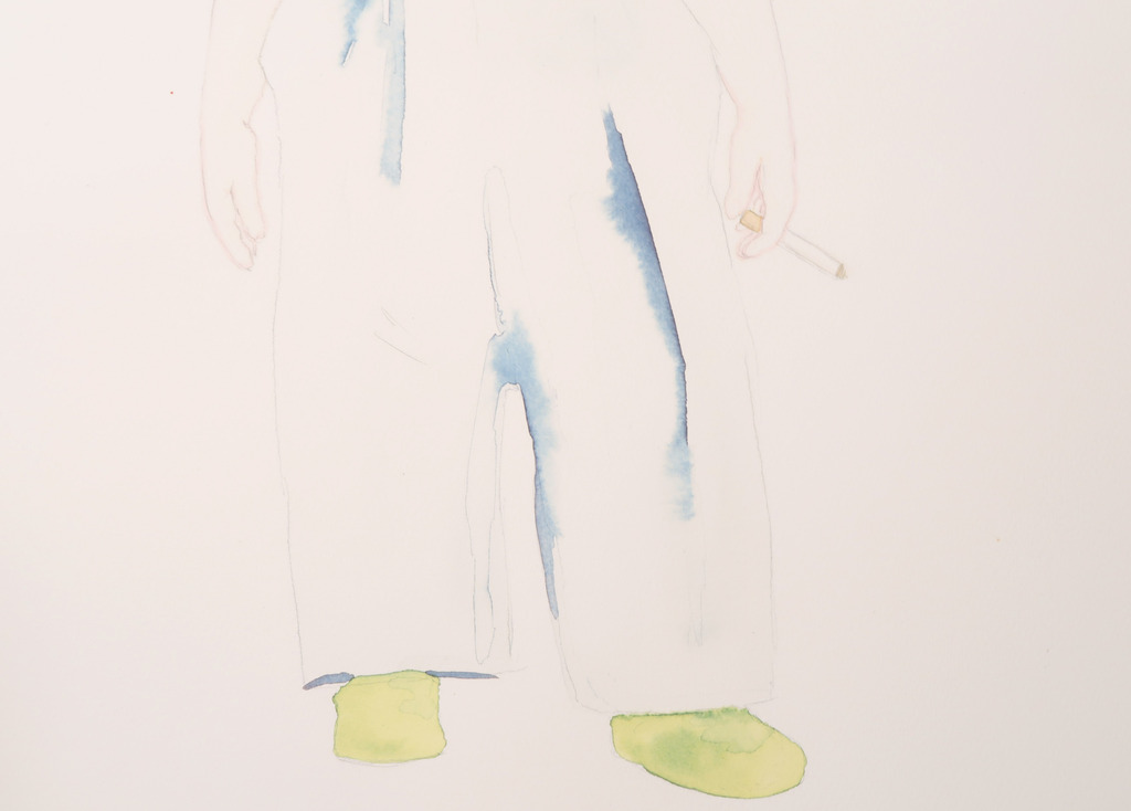 Jacquelyn Tough: Aquarel, Zonder titel kopen? Bied vanaf 40!