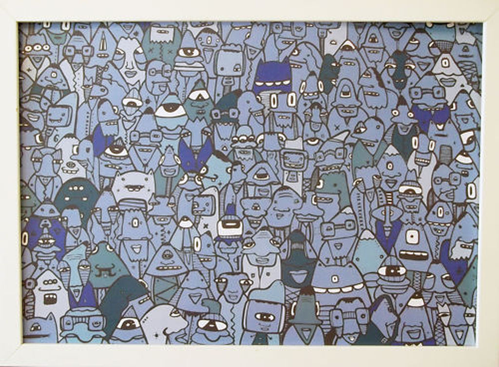 Kev Munday  gelimiteerde giclee print A3 formaat , verkocht voor € 45!
