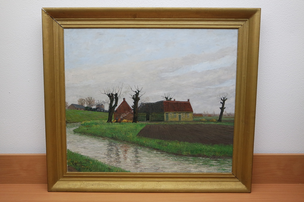 Jo Lodeizen (1892-1980) - olieverf op doek - landschap kopen? Bied vanaf 240!
