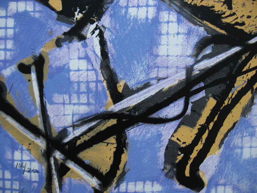 Herman Brood: De zanger - zeefdruk - opl. 250 ex. kopen? Bied vanaf 179!