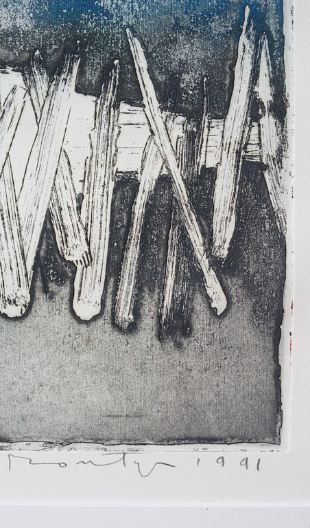 Jan Montyn - Het geschenk, aquatint ets kopen? Bied vanaf 75!