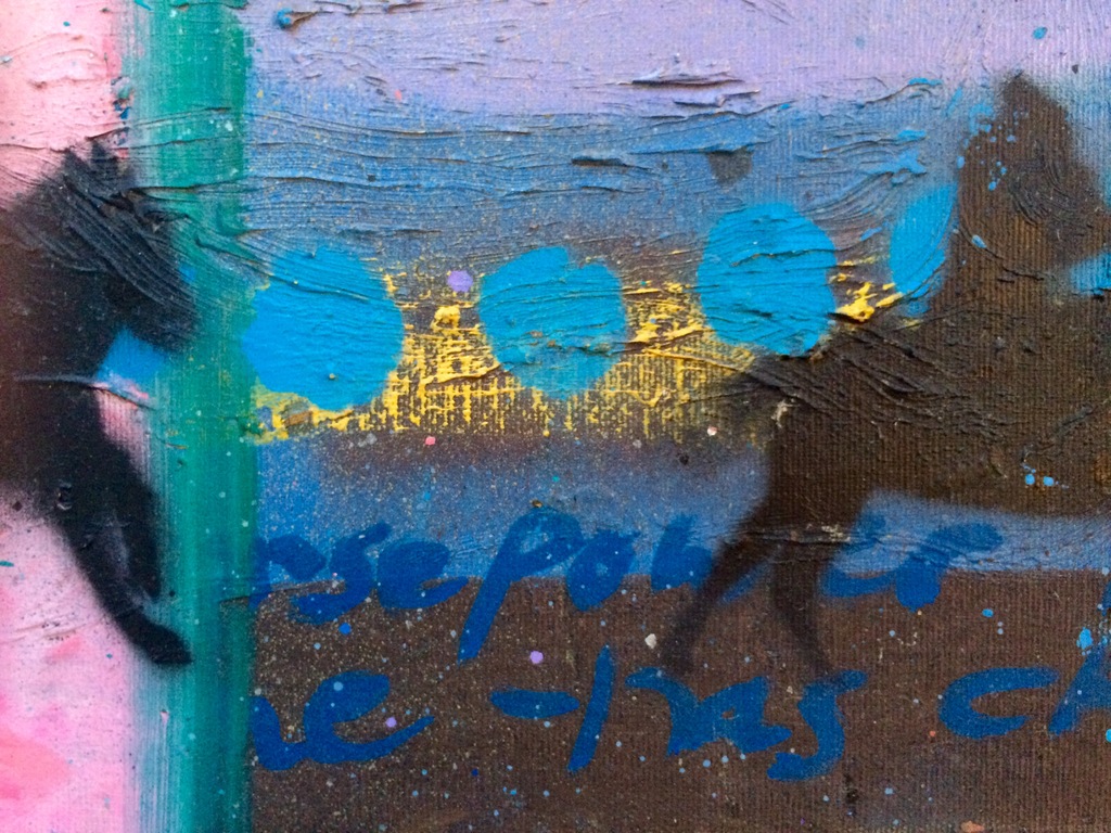 Espen Hagen: acryl op doek, Another Composition with holes  kopen? Bied vanaf 185!