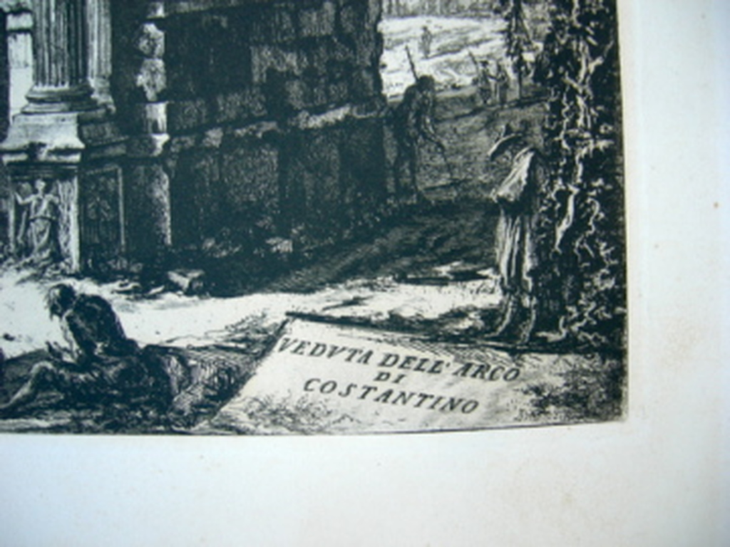 Giovanni Battista Piranesi, ets: Veduta Dell'Arco di Costantino kopen? Bied vanaf 40!