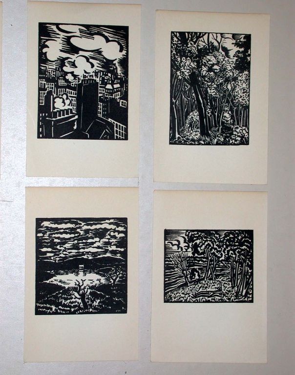 Verzameling houtsneden Frans Masereels 1929 kopen? Bied vanaf 250!