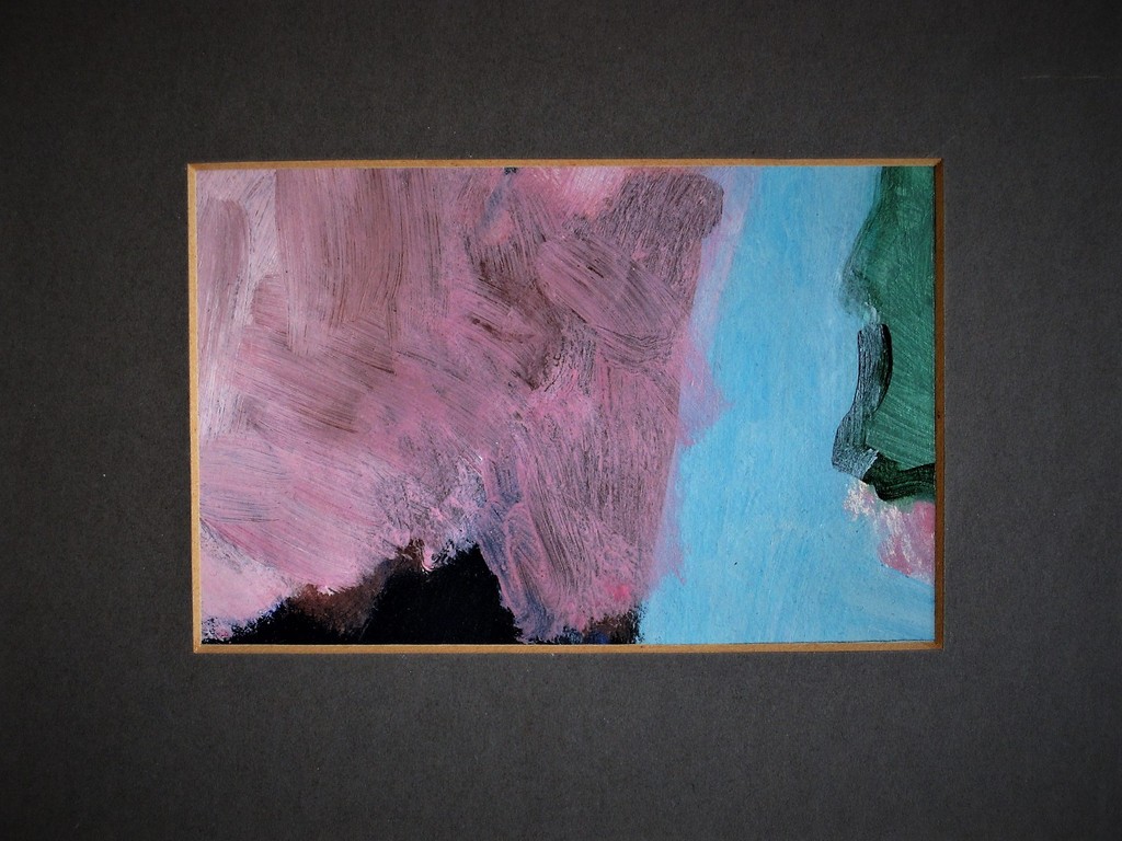Indringend abstract expressionisme landschap acryl op board Jeroen de Carpentier kopen? Bied vanaf 1!