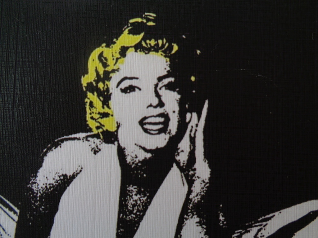 Fine Art Print, "M Monroe W Warhol" ,GESIGNEERD en COA, genummerd A/P of 1t/m100 kopen? Bied vanaf 1!