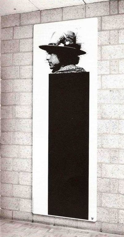 TITUS NOLTE.  Bob Dylan - Uitklapbare gesigneerde Zeefdruk - Uit 2000. GROOT. kopen? Bied vanaf 119!