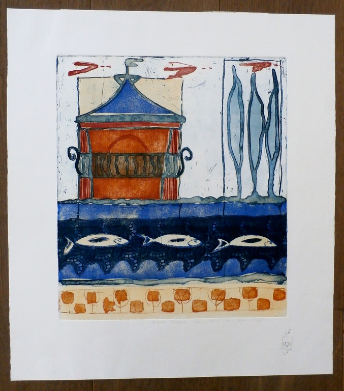 Lukie de Bree - ets: Firenze Toscane - 1998 kopen? Bied vanaf 45!