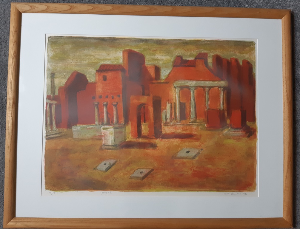 Jeroen Hermkens - Jeroen Hermkens - Pompei II - kleurenlitho kopen? Bied vanaf 50!