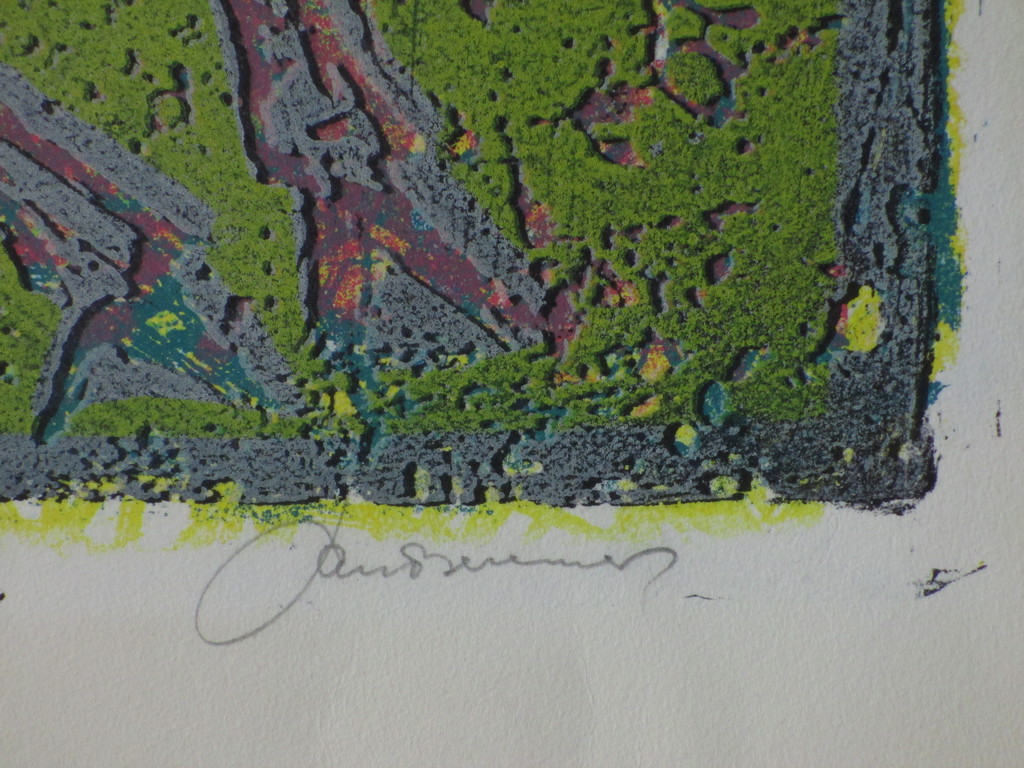 Jan Bezemer, Spelende bokjes, Kleurenlitho kopen? Bied vanaf 60!