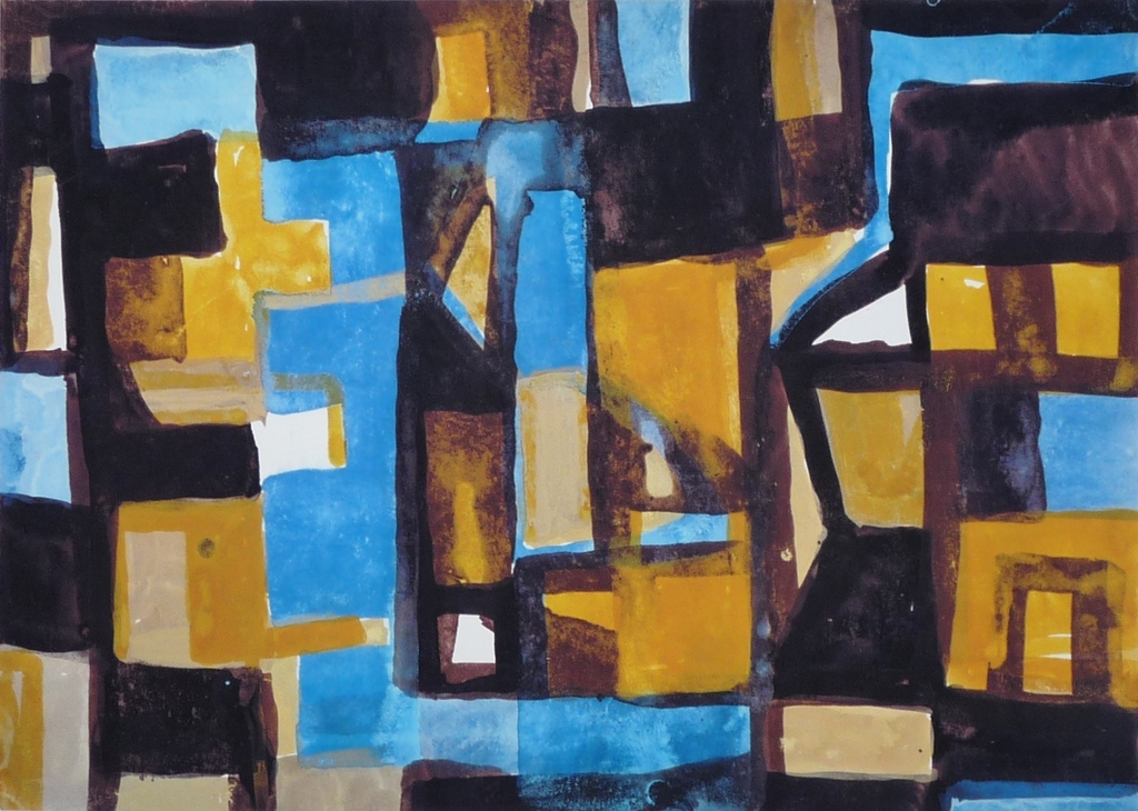 Theo Kuijpers: Giclee, Abstract, Gesigneerd, 2002 kopen? Bied vanaf 75!