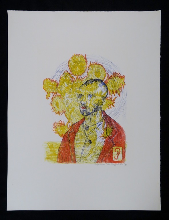Marc Pijnappels: Lot met 4 Litho's, Van Gogh kopen? Bied vanaf 1!
