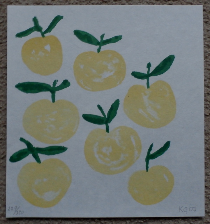 Klaas Gubbels, litho: De Appels, handgesigneerd en genummerd, 2007 kopen? Bied vanaf 95!