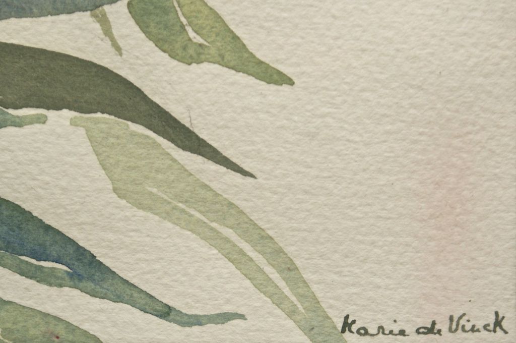 "Fresias" aquareltechniek op papier. kopen? Bied vanaf 1!