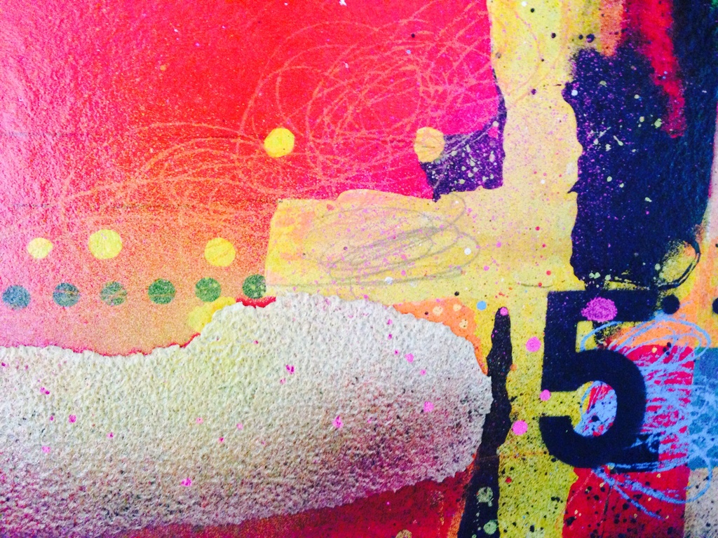 Theo koster, gemengde techniek, dag maan dag zon. kopen? Bied vanaf 1!