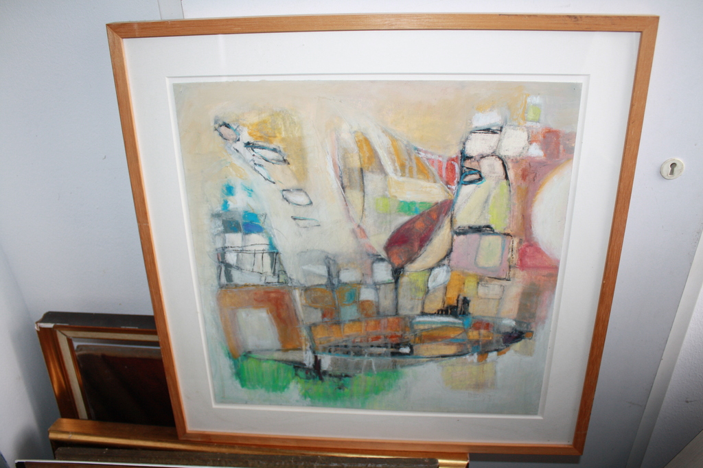 Buddy Hermans  - ABSTRACT OLIEPASTEL kopen? Bied vanaf 230!