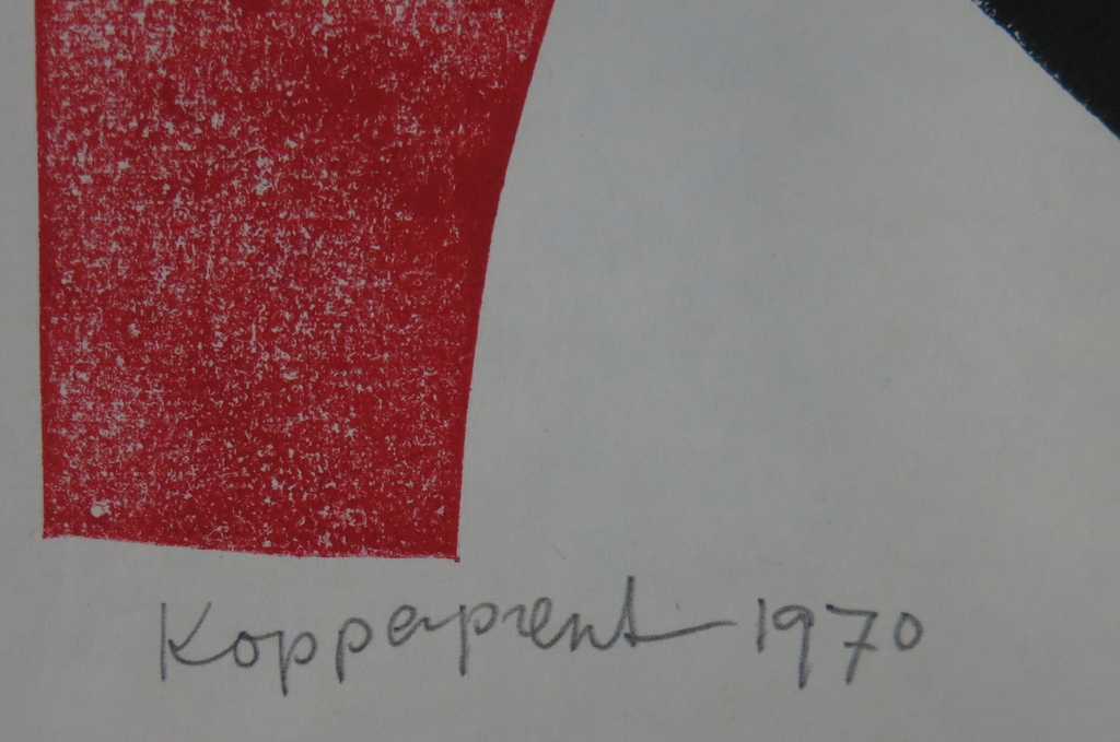 D. de Wit: Sjabloondruk, Zonder titel (Kopperprent) kopen? Bied vanaf 1!