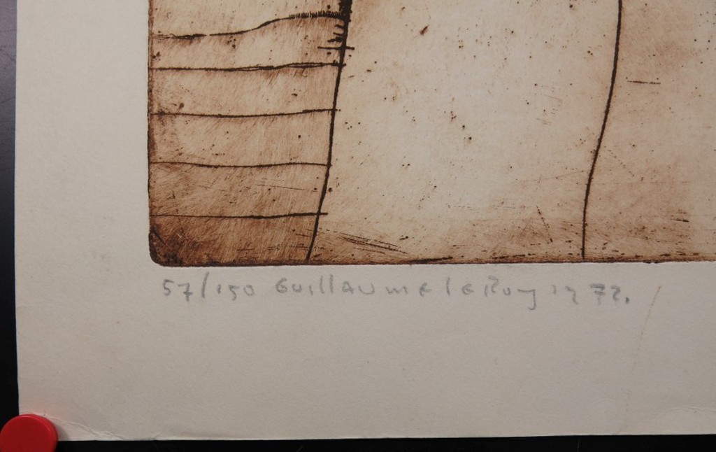 Guillaume Le Roy: Ets, Z.T. kopen? Bied vanaf 40!