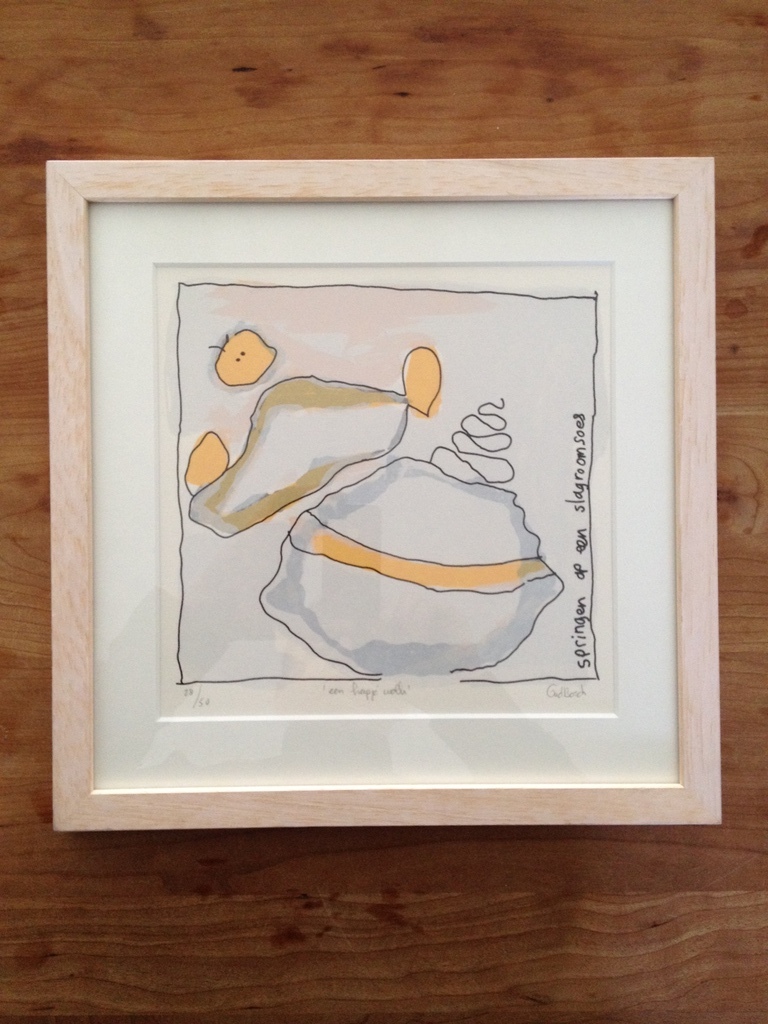 Geke uit de Bosch - Ingelijste zeefdruk- nummer 28 van 50 kopen? Bied vanaf 40!