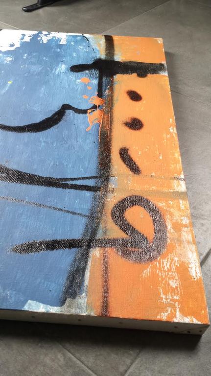 Schilderij Herman Brood getiteld 'Face' kopen? Bied vanaf 1950!