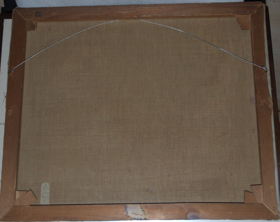 Zonnig boerenlandschap - olieverf op doek kopen? Bied vanaf 75!