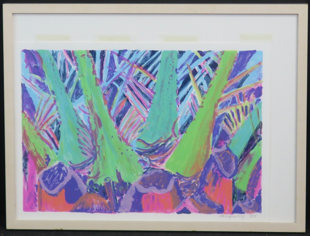 Ellie Slegten: Zeefdruk, Plaatsmaken -Ingelijst kopen? Bied vanaf 1!