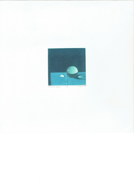 Joop Vegter, mezzotint, Marble and Waterdrop, 1986 kopen? Bied vanaf 55!
