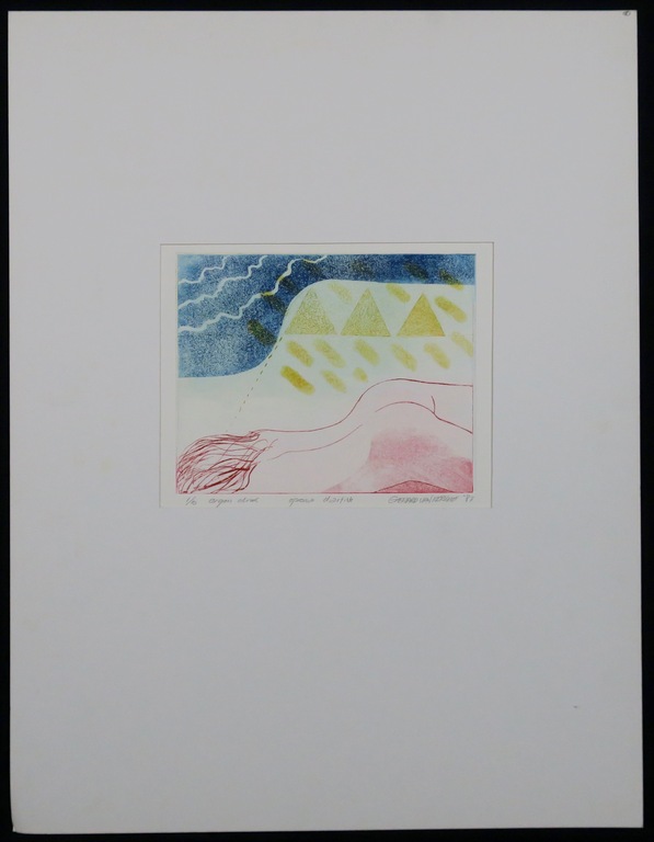 Gerard van Kerkhof: Ets/aquatint, Zonder titel kopen? Bied vanaf 1!