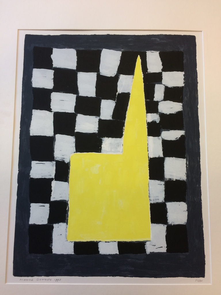 Harry Gerritz, New Cathedral I, zeefdruk 73/90 verkocht voor € 55!