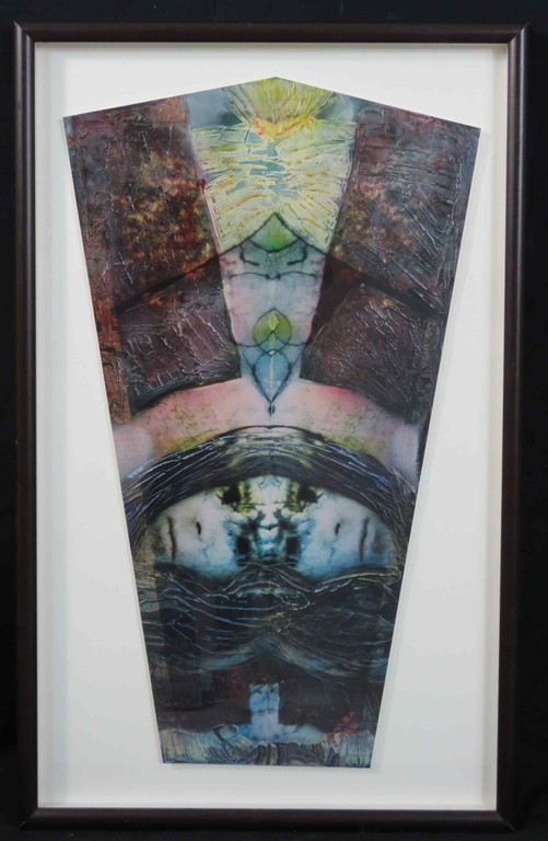 Franca Muller Jabusch: Handbeschilderde Foto, Inzicht - Ingelijst verkocht voor € 50!