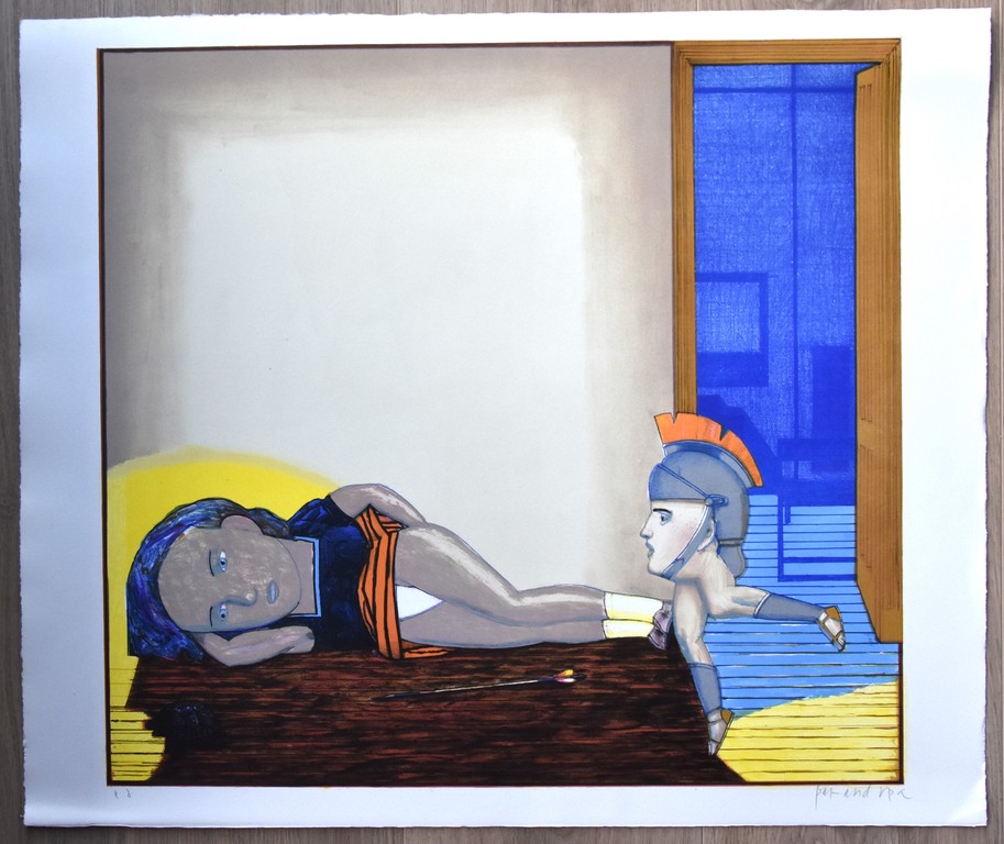 Pat Andrea # TWEE FIGUREN # ca. 1990, epreuve d'artiste /gesigneerd, nm++ kopen? Bied vanaf 150!