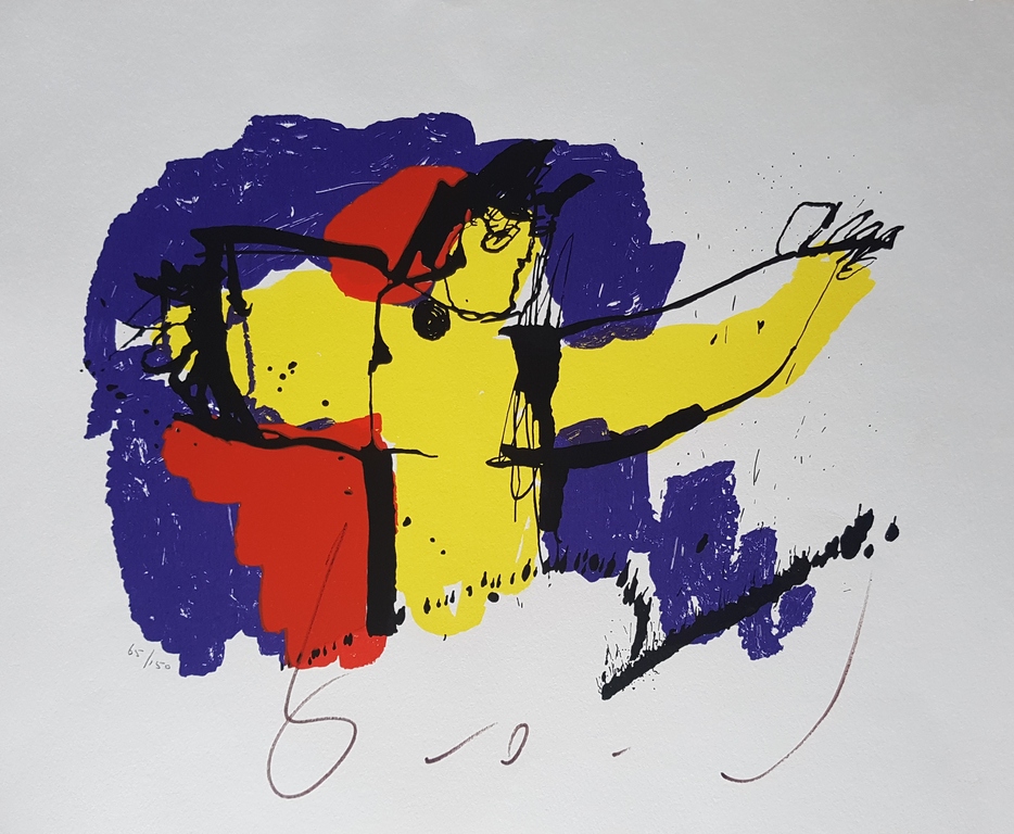 Zeefdruk van Herman Brood - BRASIL GOD  kopen? Bied vanaf 1!