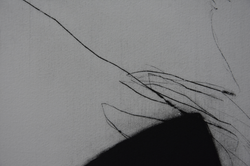 Charlotte Le Fevre ,ets # COMPOSITIE met ROOD # 1988, oplage 12 ex. mint- kopen? Bied vanaf 40!