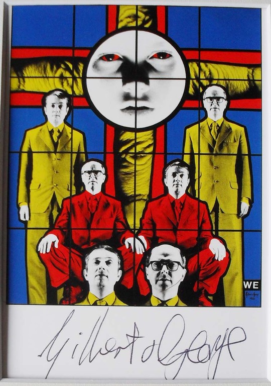 Gilbert & George - project We 1983 - handgesigneerd verkocht voor € 49!