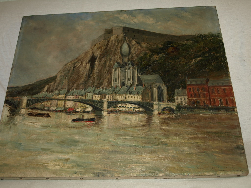 VICTOR MOERENHOUT (1856-1935) – Olieverf op doek – Gesigneerd – ca 1895 kopen? Bied vanaf 125!