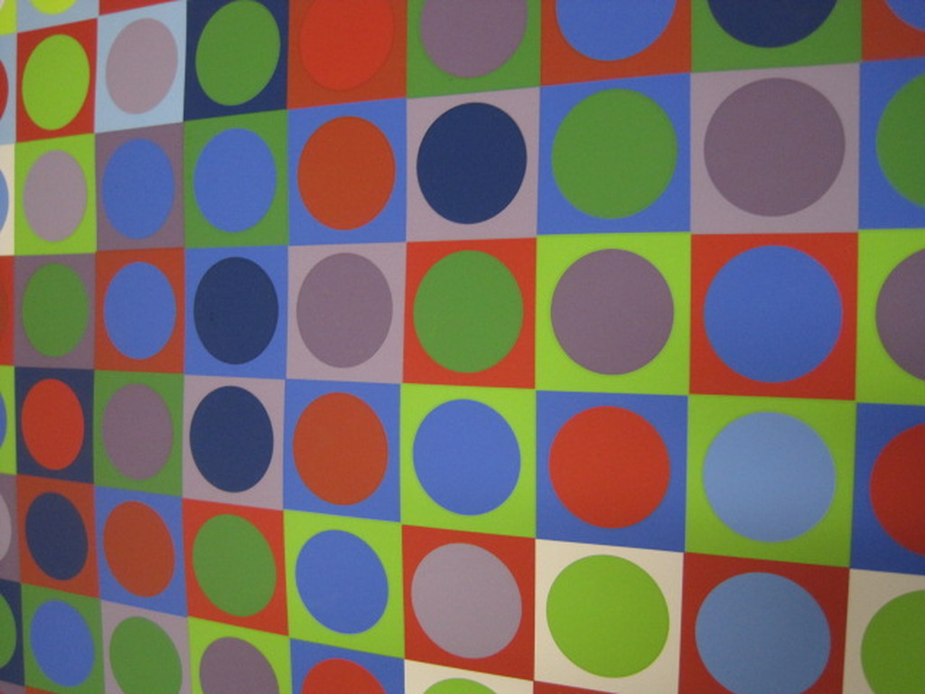 GROTE Victor Vasarely OpticalArt Zeefdruk 1979 kopen? Bied vanaf 1!